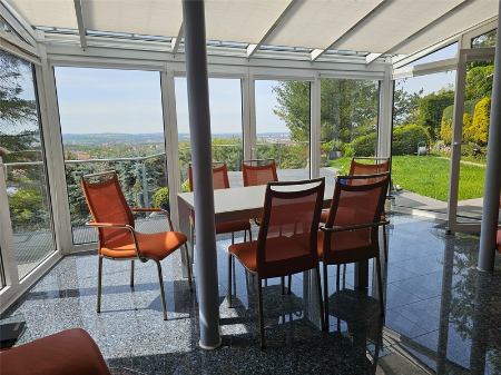 Einzigartiges Elbhanggrundstück mit traumhaften 180° Blick auf Dresden